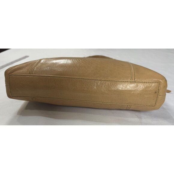 Cole Haan Women’s Tan Leather Chain Bonhuer Shoulder Bag - Picture 5 of 12